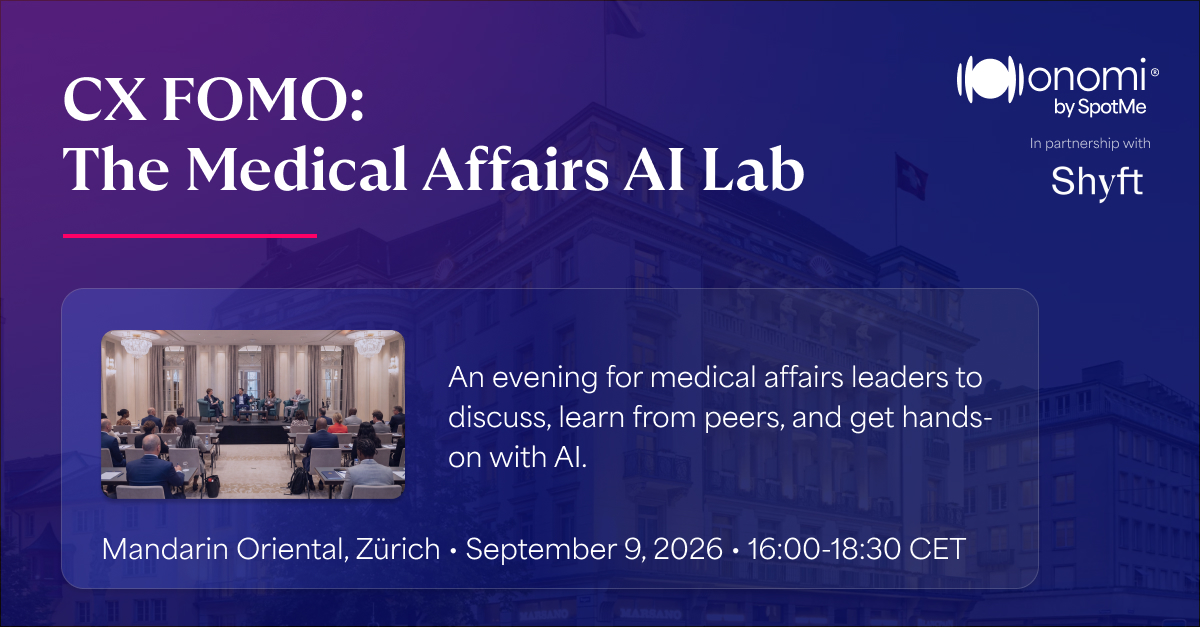 CX FOMO: The Medical Affairs AI Lab - event thumbnail