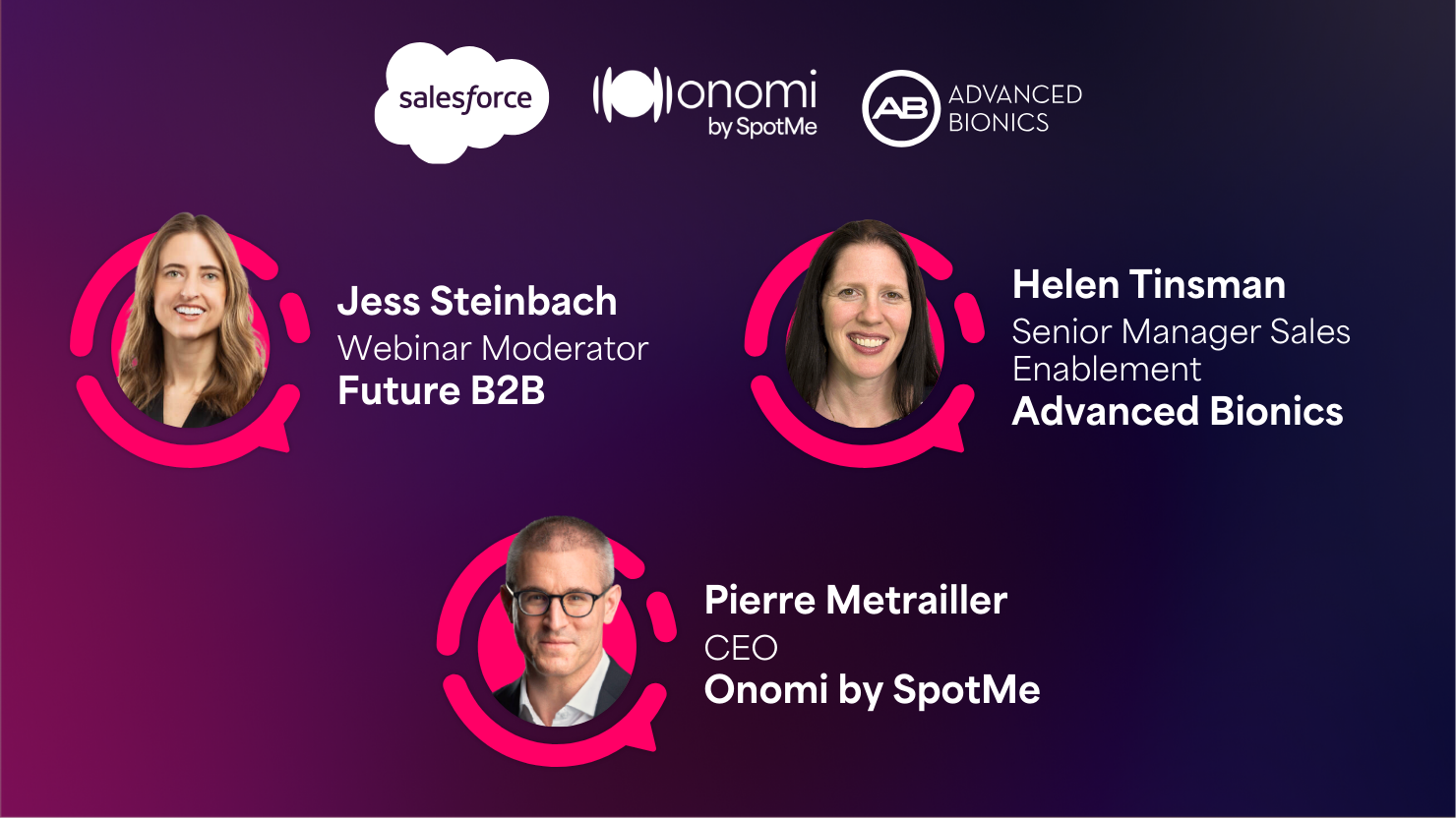 How to Equip Pharma Reps with HCP Event Insights with the SpotMe & Onomi Sync App for Salesforce - event thumbnail